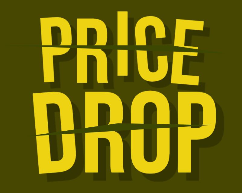 price drop