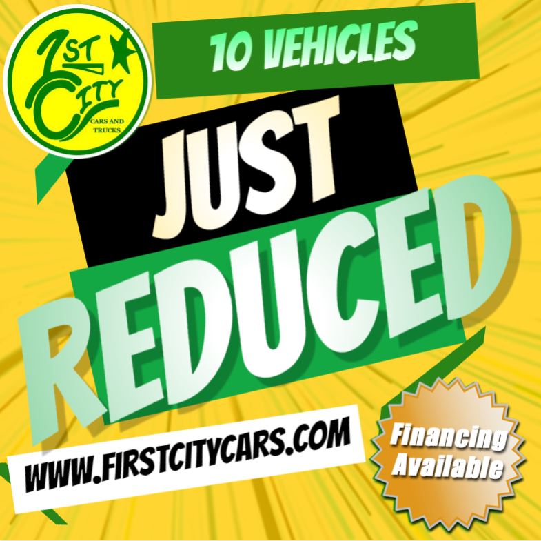 10 vehicles just reduced