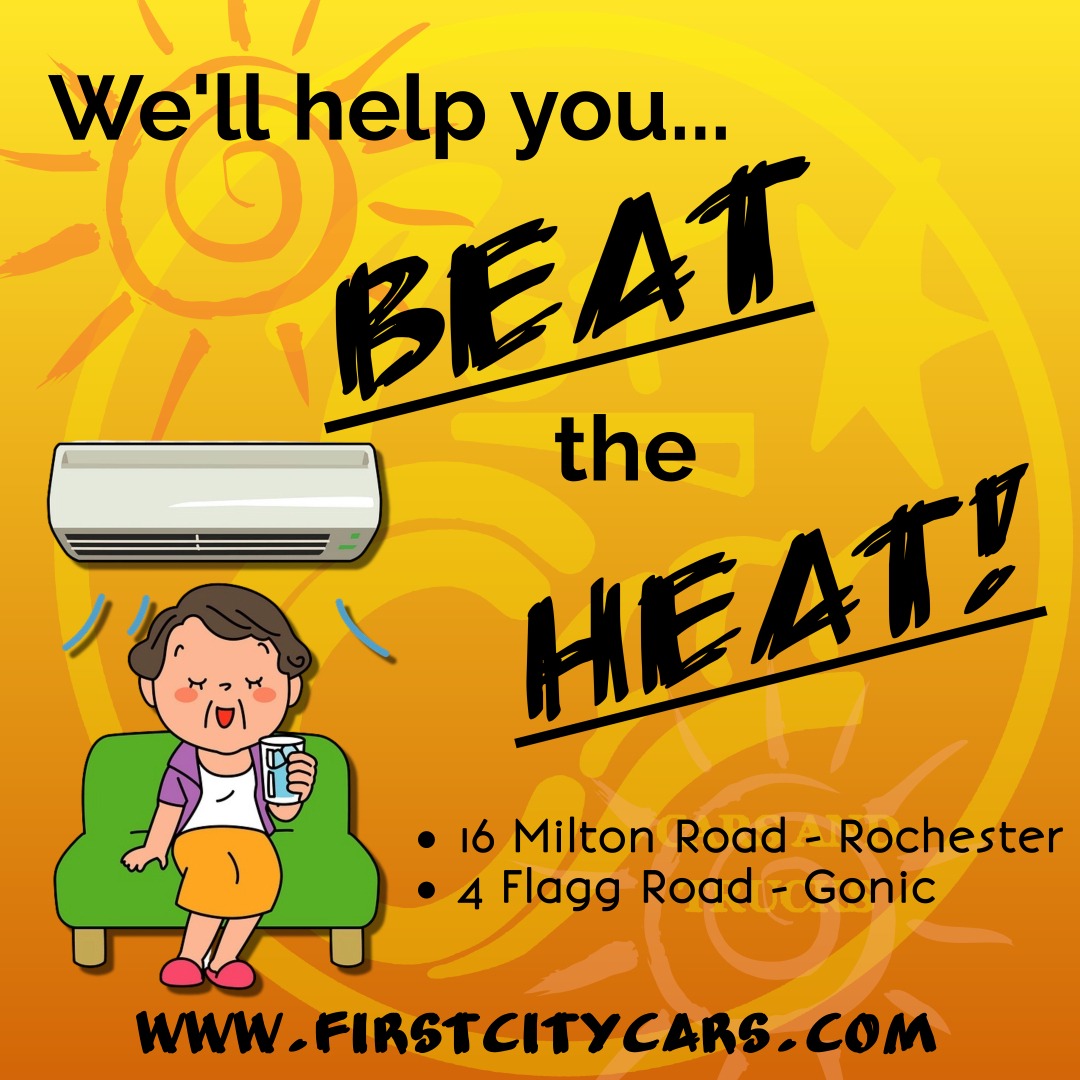 Beat the heat restaurant ad