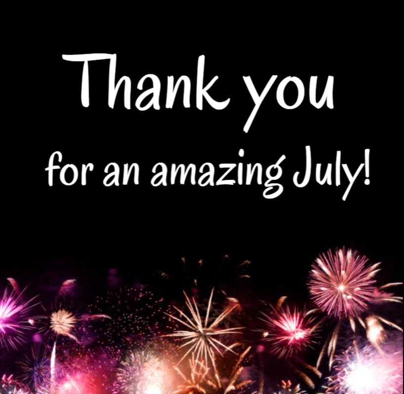 thank you july